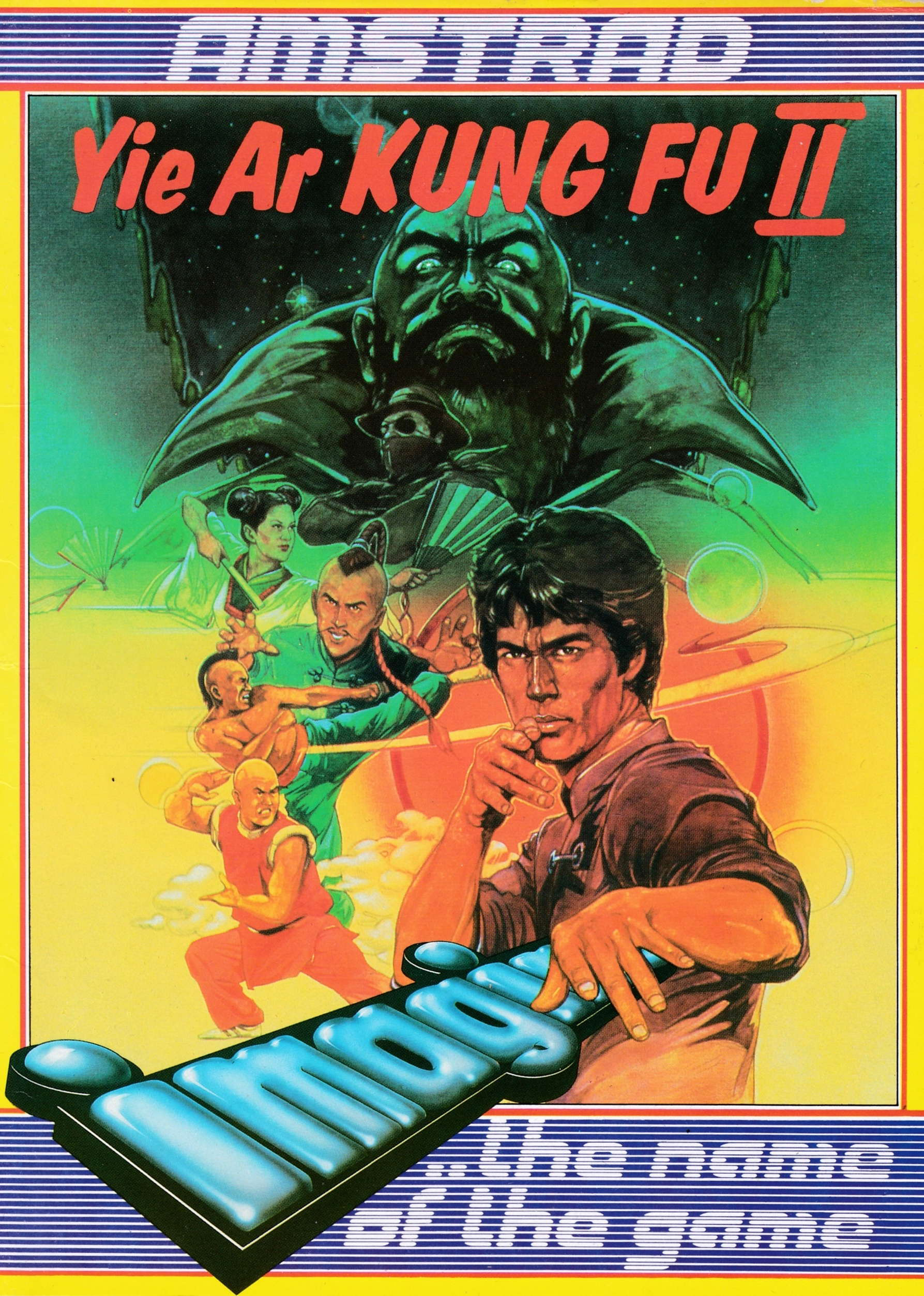 screenshot of the Amstrad CPC game Yie ar kung fu II by GameBase CPC