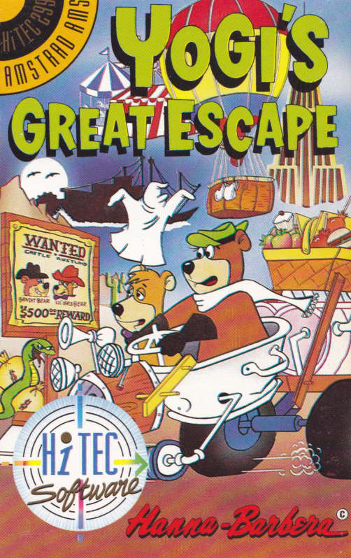 cover of the Amstrad CPC game Yogi's Great Escape  by GameBase CPC