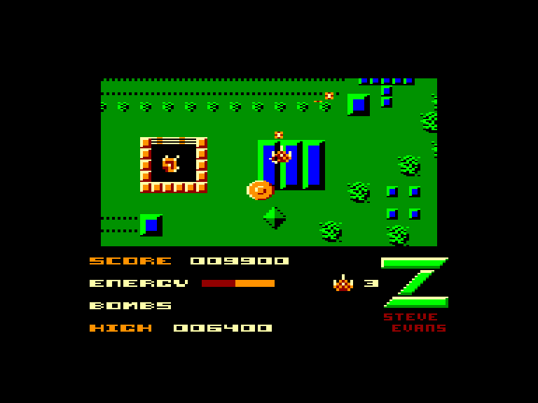 screenshot of the Amstrad CPC game Z - comme zark davor by GameBase CPC