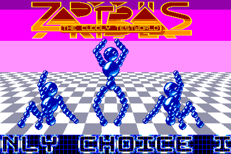 screenshot of the Amstrad CPC game Zap 'T' Balls - The Advanced Edition by GameBase CPC