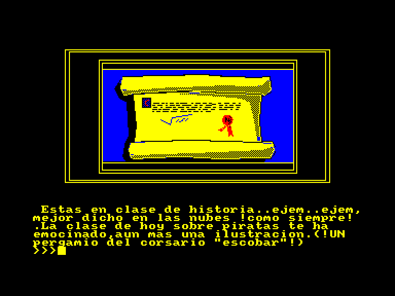 screenshot of the Amstrad CPC game Zipi y zape by GameBase CPC