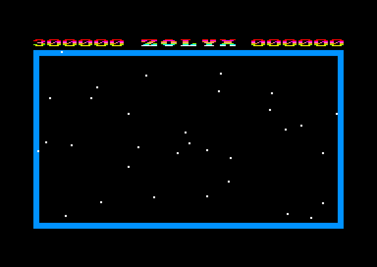 screenshot of the Amstrad CPC game Zolyx by GameBase CPC