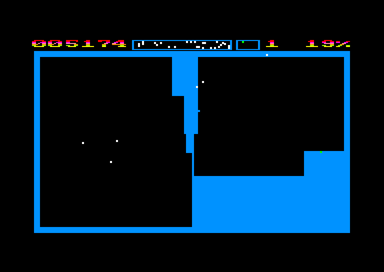 screenshot of the Amstrad CPC game Zolyx by GameBase CPC