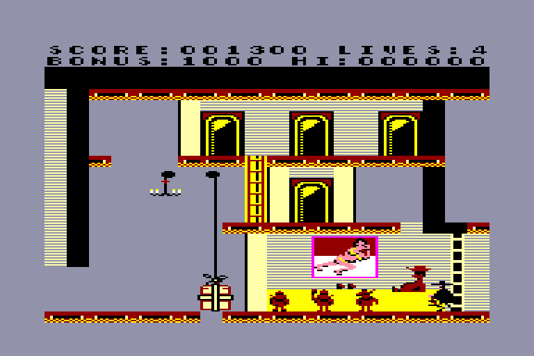 screenshot of the Amstrad CPC game Zorro by GameBase CPC