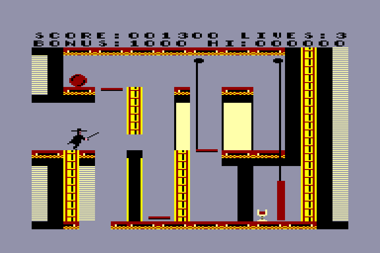 screenshot of the Amstrad CPC game Zorro by GameBase CPC