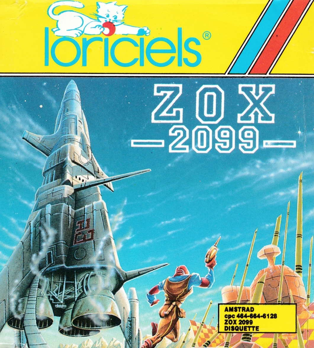 screenshot of the Amstrad CPC game Zox 2099 by GameBase CPC