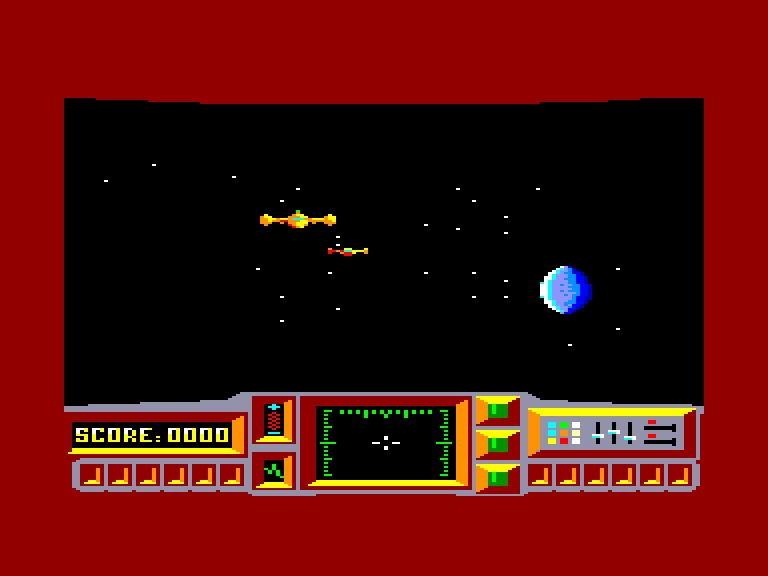screenshot of the Amstrad CPC game Zox 2099 by GameBase CPC