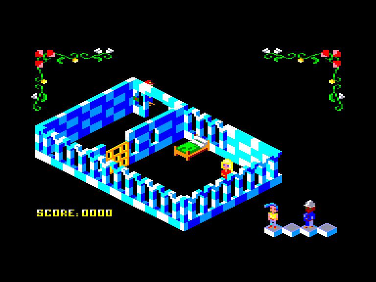 screenshot of the Amstrad CPC game Zox 2099 by GameBase CPC