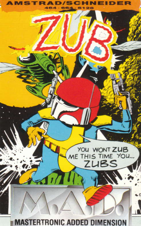 cover of the Amstrad CPC game Zub  by GameBase CPC