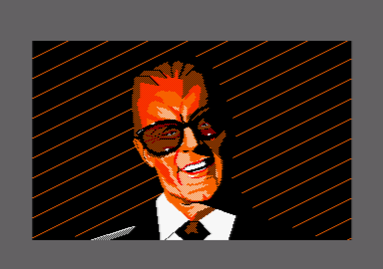 Max by Jill Lawson, mode 1 picture on an Amstrad CPC