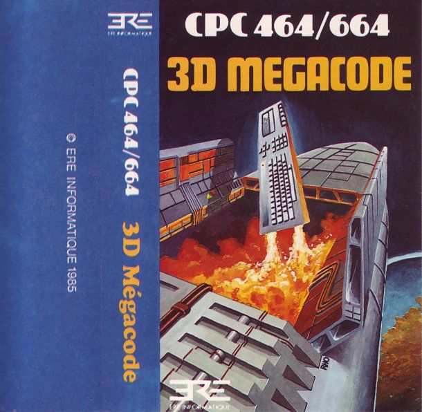 cover of the Amstrad CPC game 3d_megacode by Mig