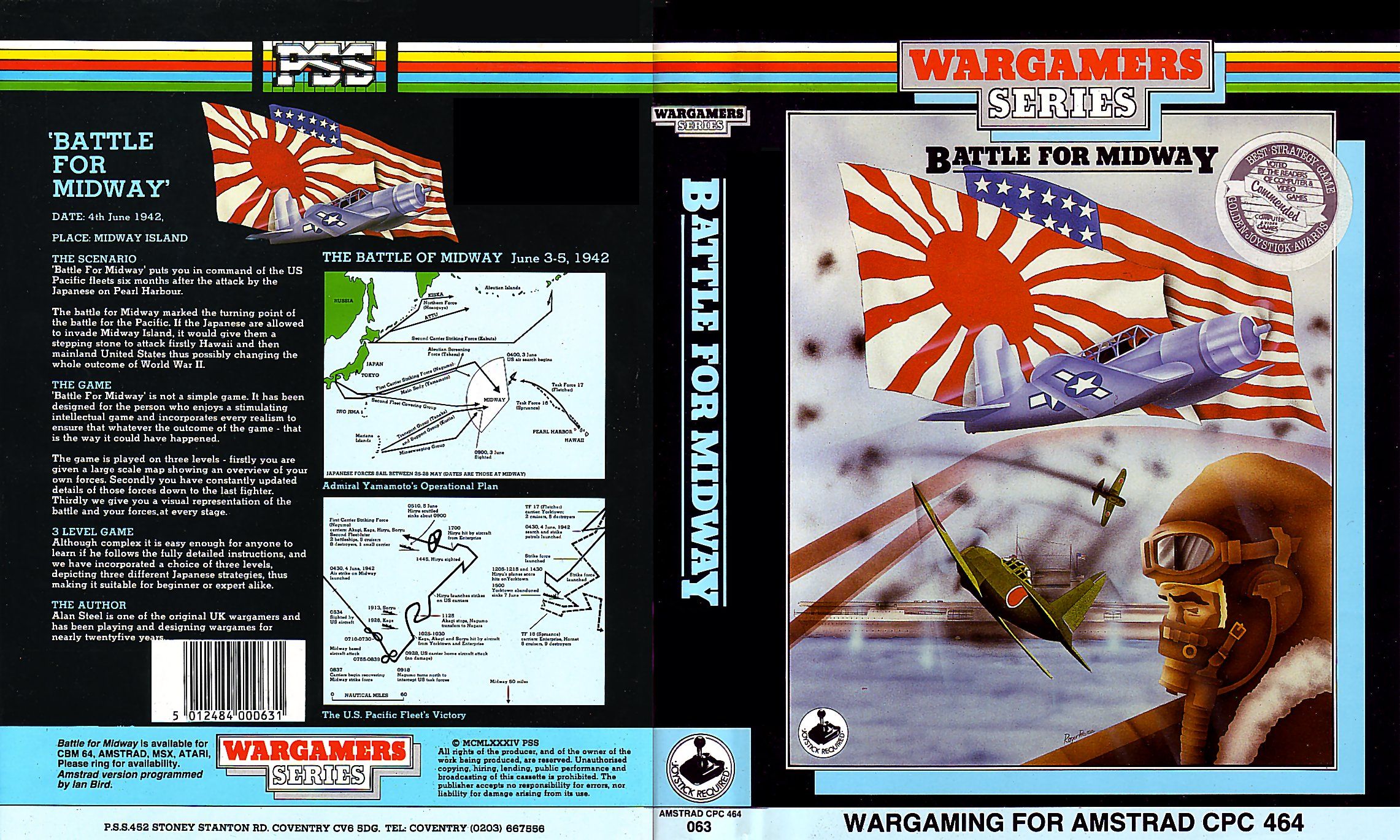 cover of the Amstrad CPC game battle_for_midway by Mig