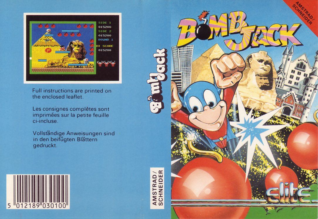 cover of the Amstrad CPC game bomb_jack by Mig