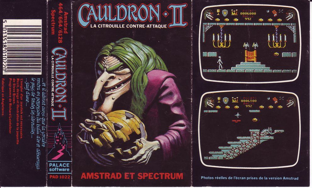 cover of the Amstrad CPC game cauldron_ii by Mig