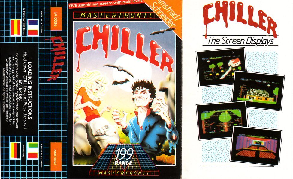 cover of the Amstrad CPC game chiller by Mig