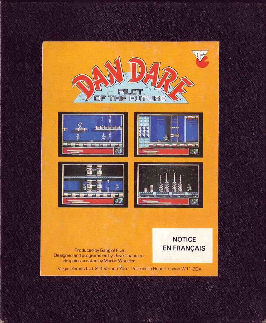 cover of the Amstrad CPC game dan_dare by Mig