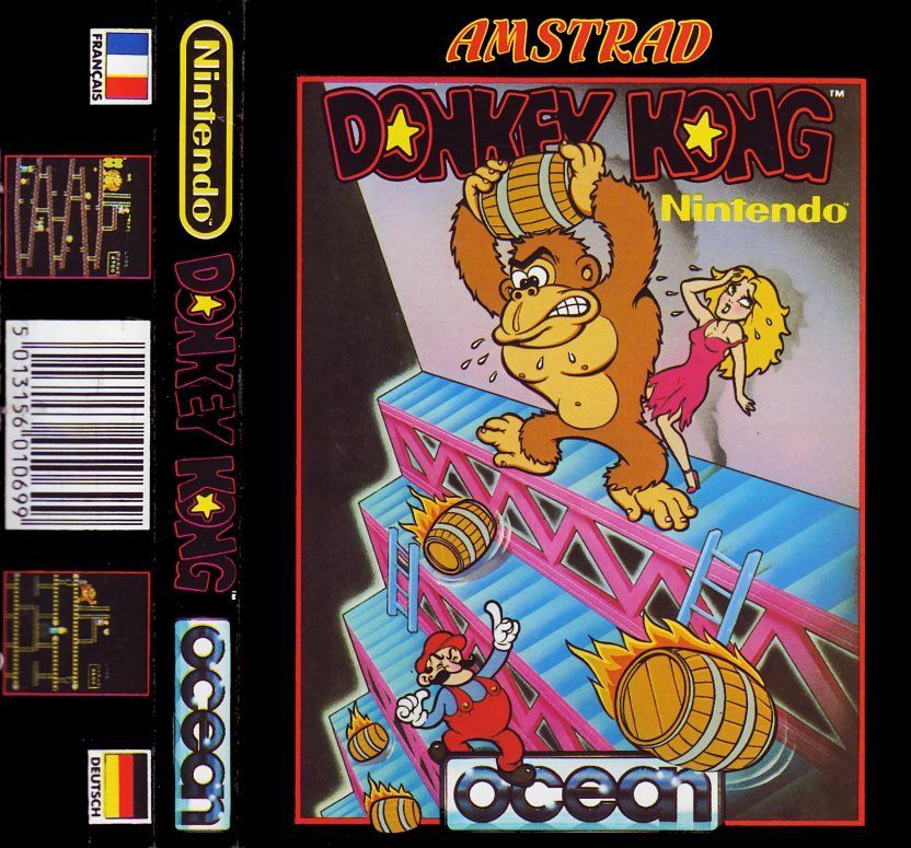 cover of the Amstrad CPC game donkey_kong by Mig
