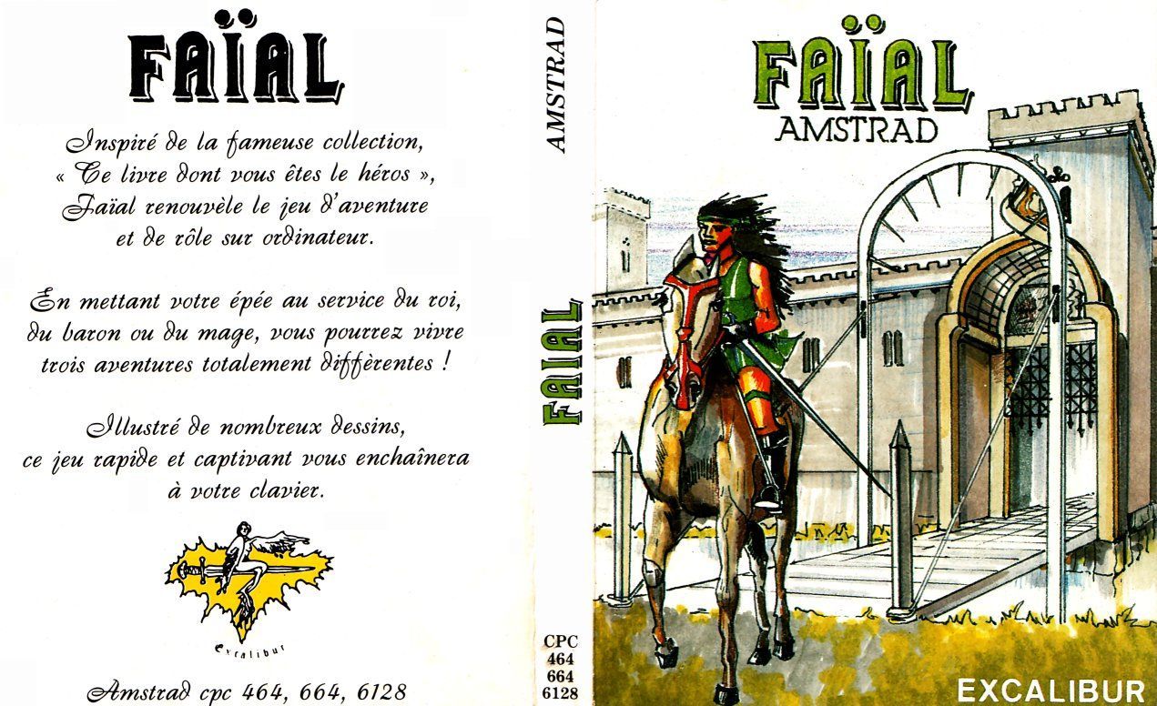 cover of the Amstrad CPC game faial by Mig