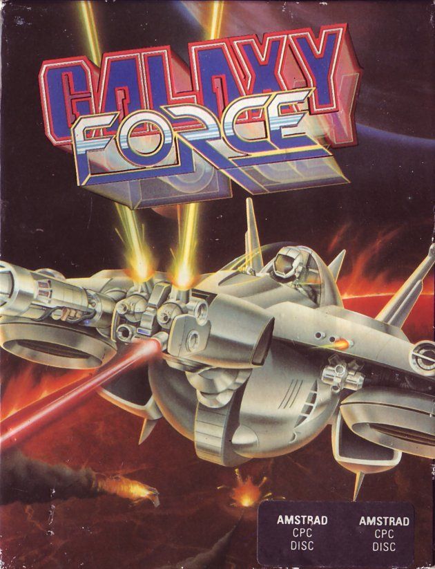 cover of the Amstrad CPC game galaxy_force by Mig