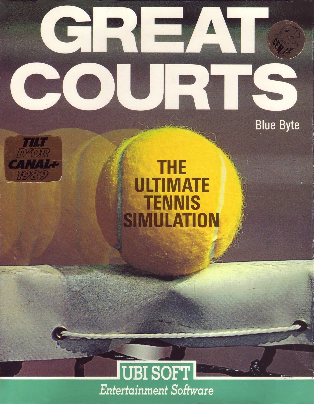 cover of the Amstrad CPC game great_courts by Mig