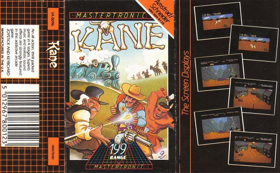 cover of the Amstrad CPC game kane by Mig