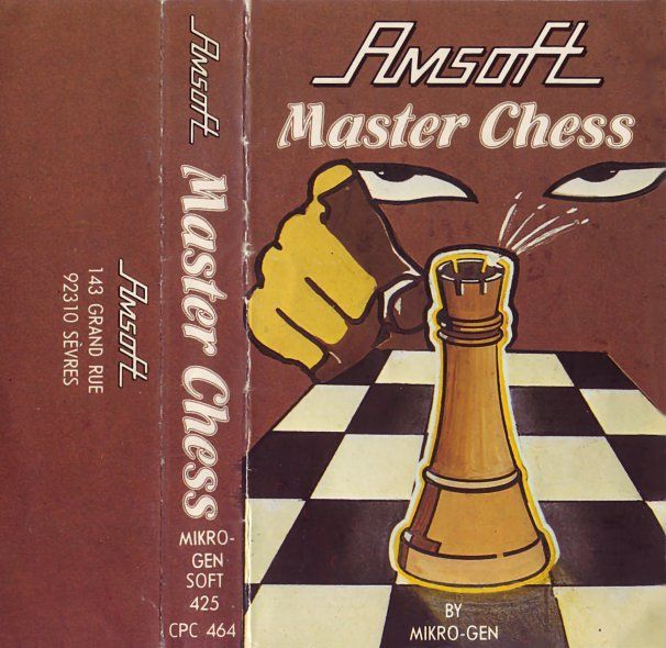 cover of the Amstrad CPC game master_chess by Mig