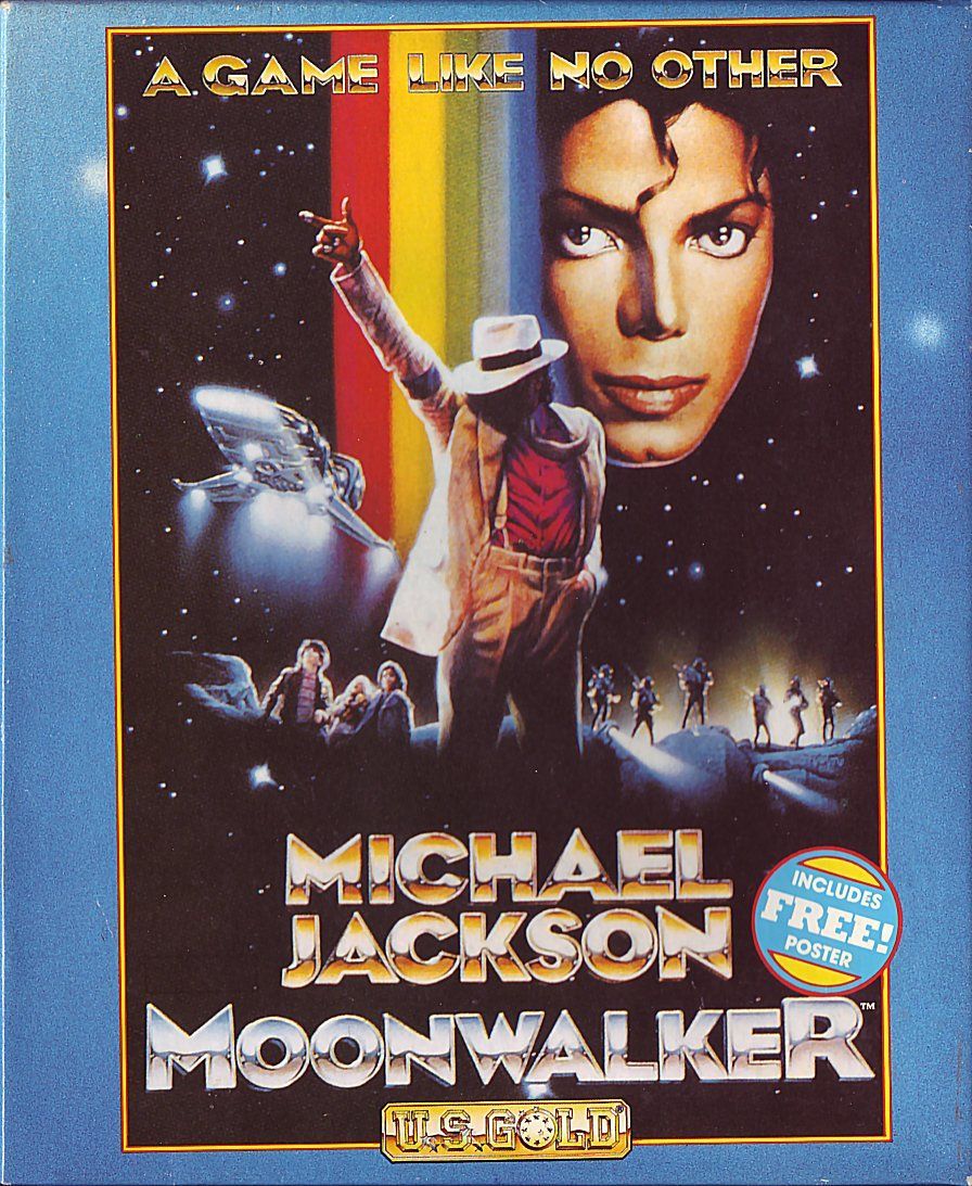 cover of the Amstrad CPC game moonwalker by Mig