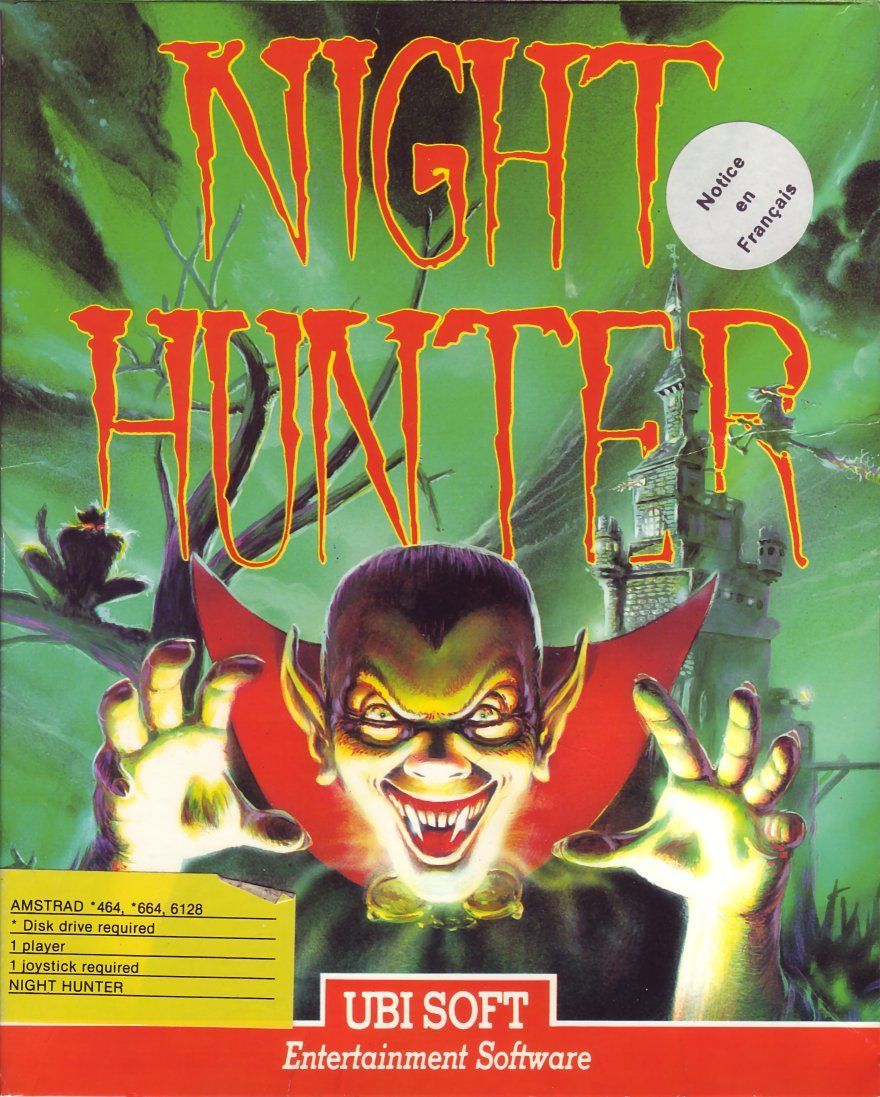 cover of the Amstrad CPC game night_hunter by Mig