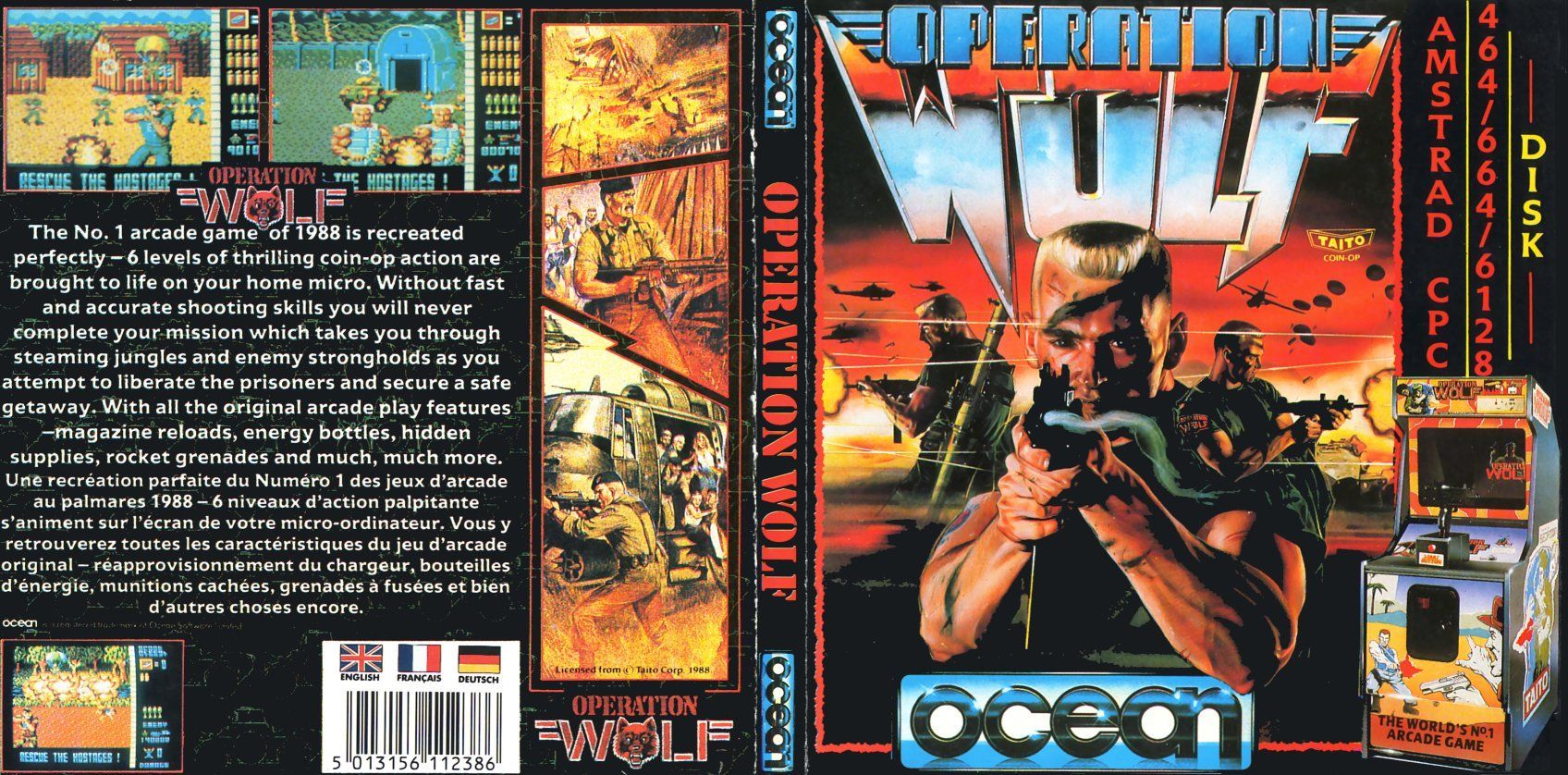 cover of the Amstrad CPC game operation_wolf by Mig