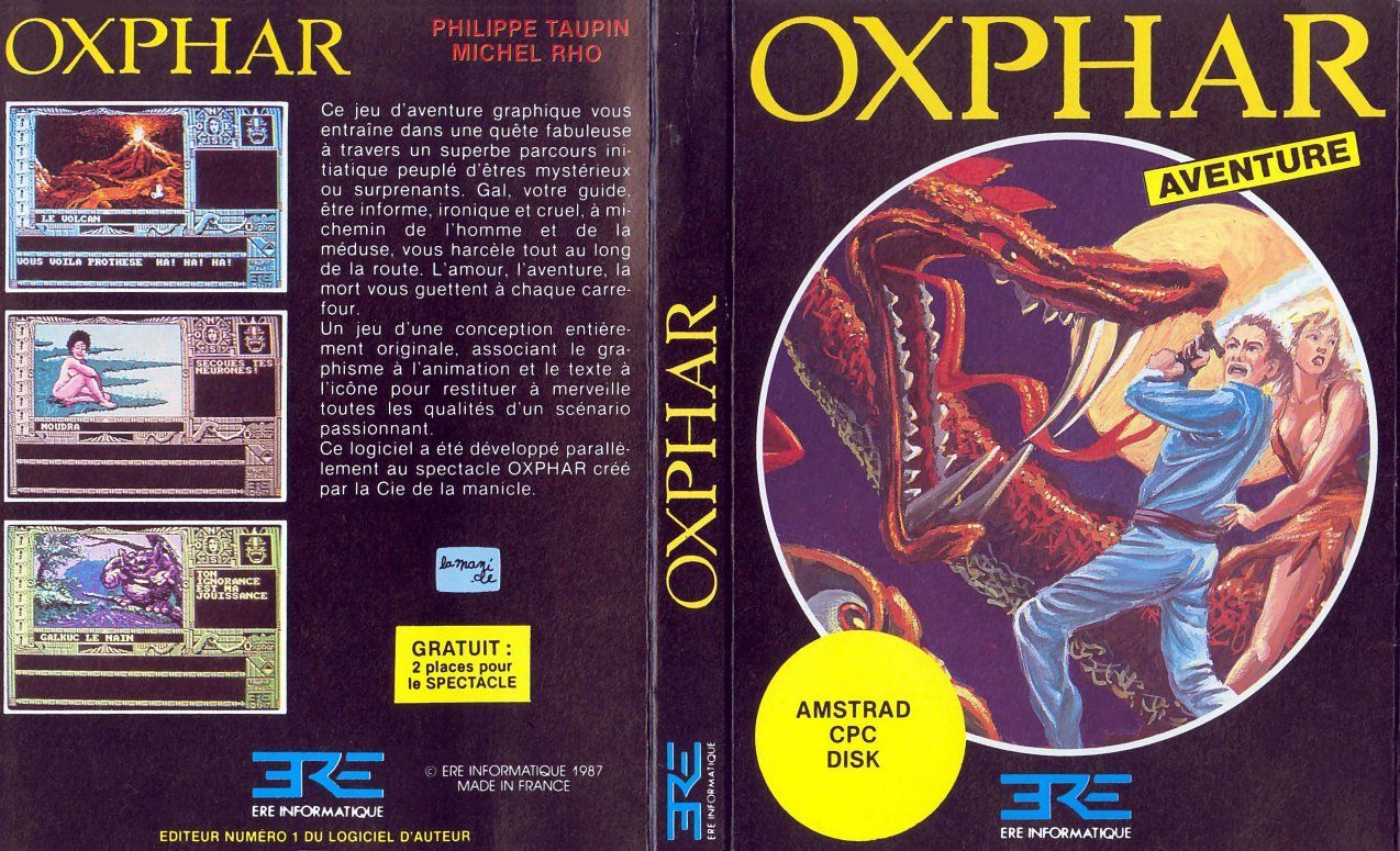 cover of the Amstrad CPC game oxphar by Mig