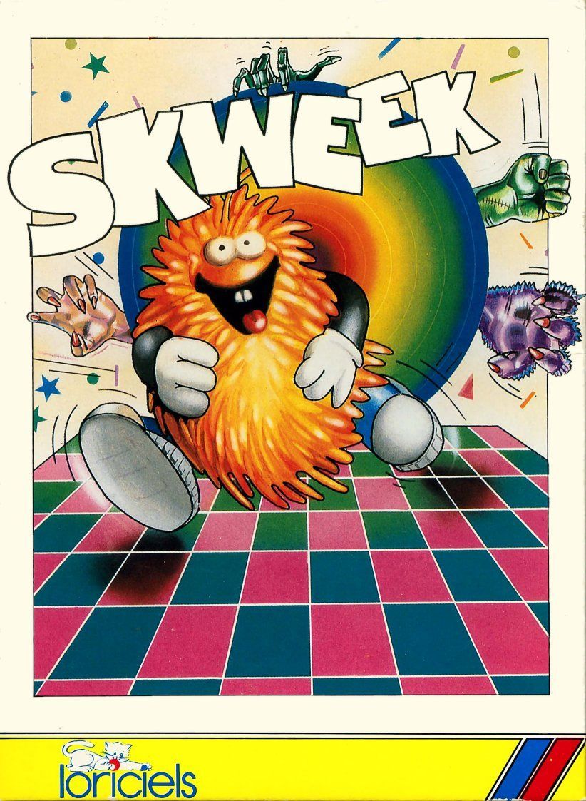 cover of the Amstrad CPC game skweek by Mig