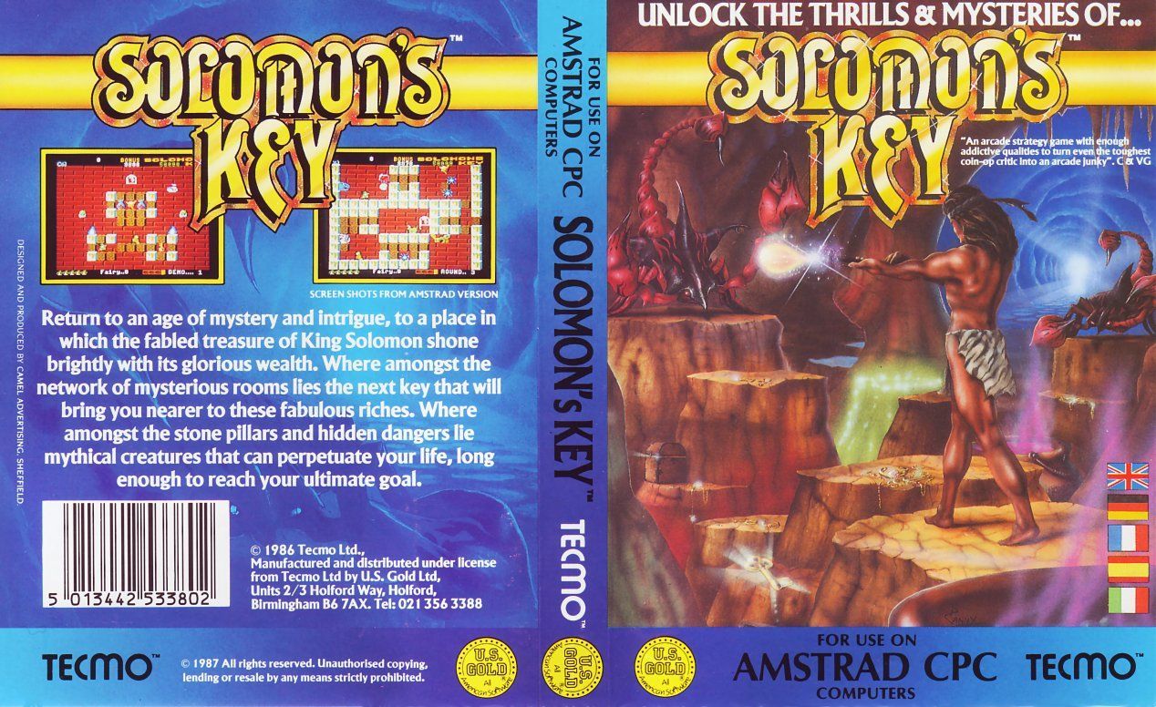 cover of the Amstrad CPC game solomon_s_key by Mig