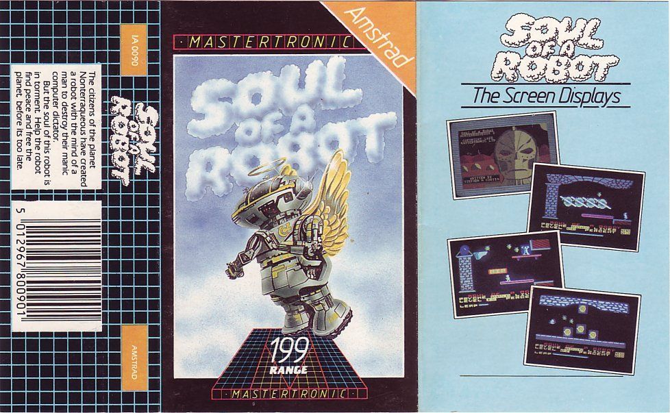 cover of the Amstrad CPC game soul_of_a_robot by Mig