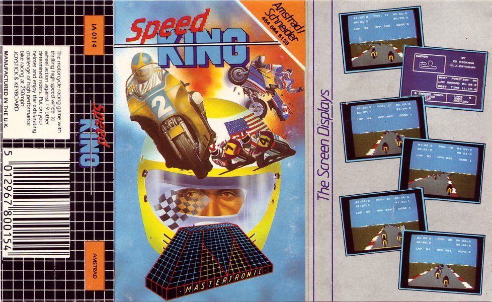 cover of the Amstrad CPC game speed_king by Mig