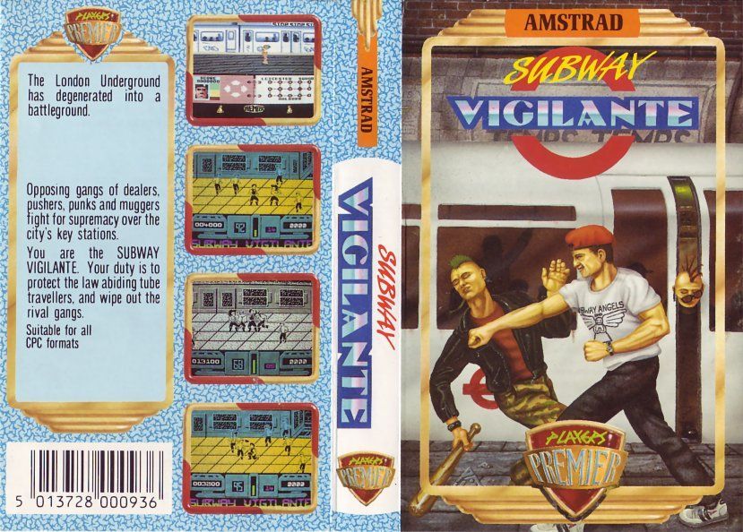 cover of the Amstrad CPC game subway_vigilante by Mig