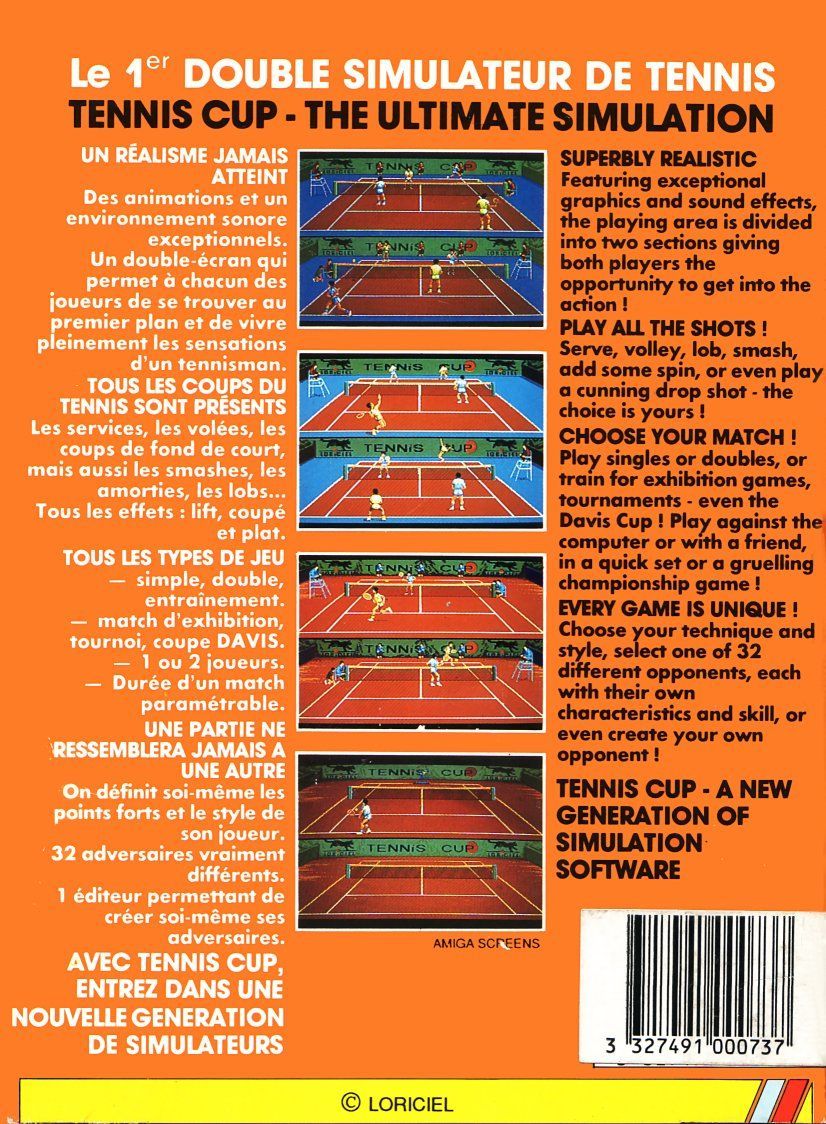cover of the Amstrad CPC game tennis_cup by Mig