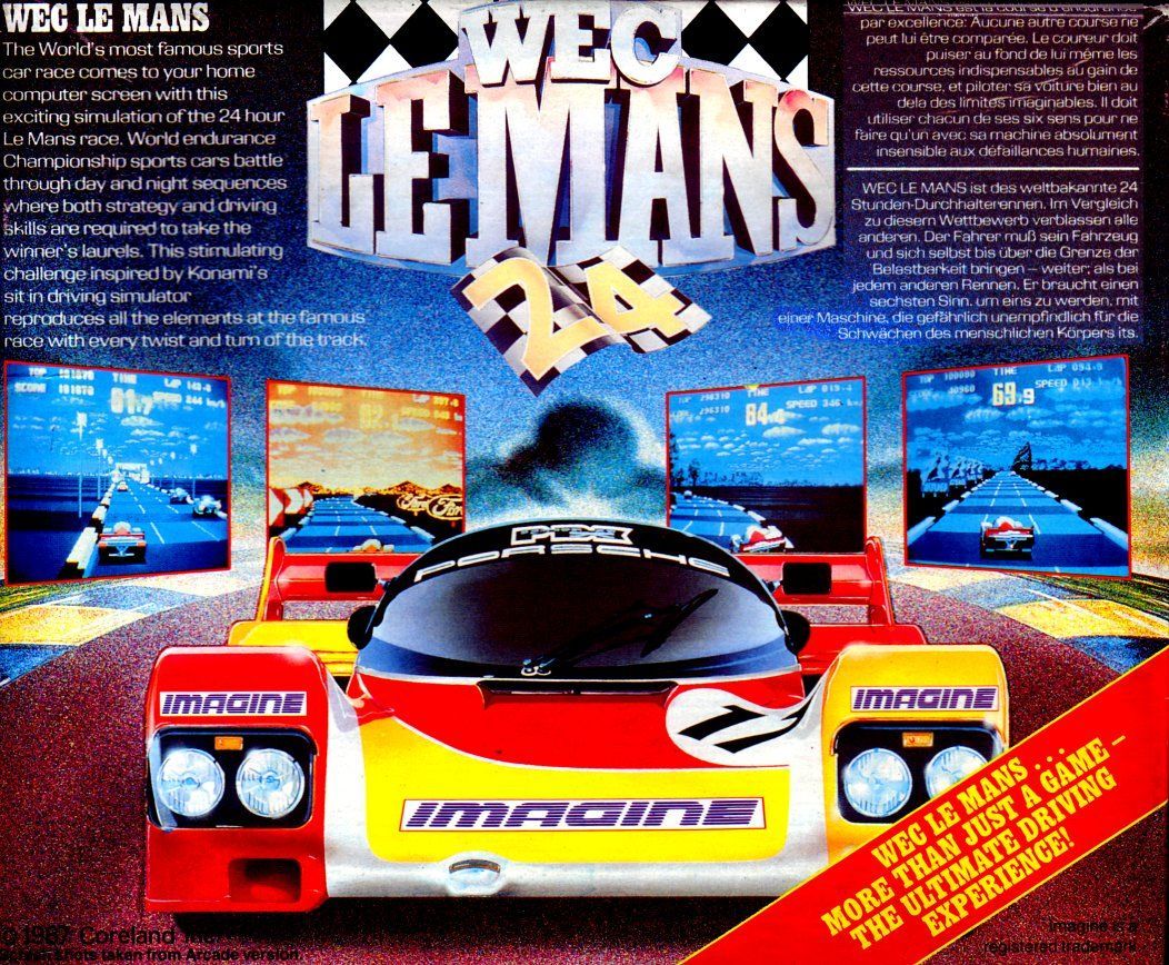 cover of the Amstrad CPC game wec_le_mans by Mig