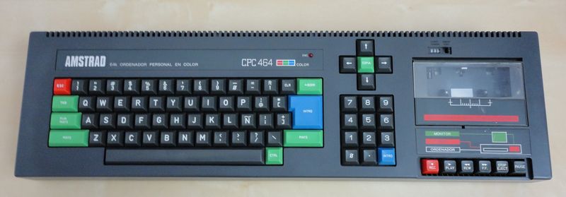 Amstrad CPC 464 avant l'opration