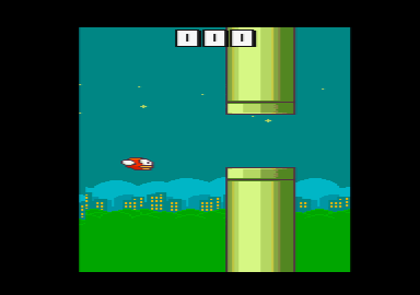 screenshot de flappyrulez sur Amstrad CPC+
