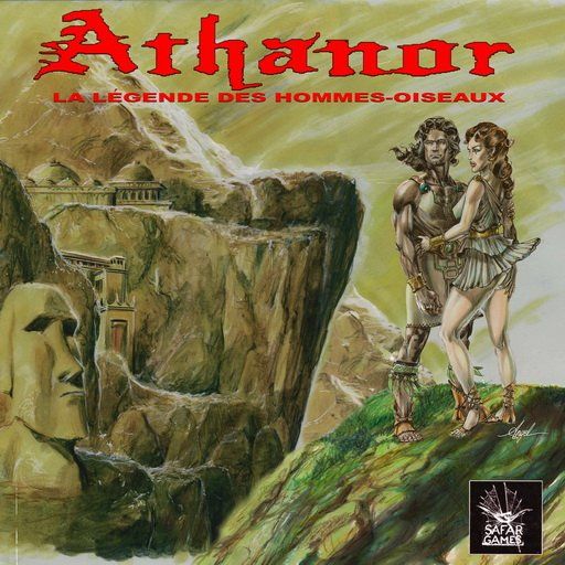 illustration of the graphical adventure game Athanor 2 by Eric Safar