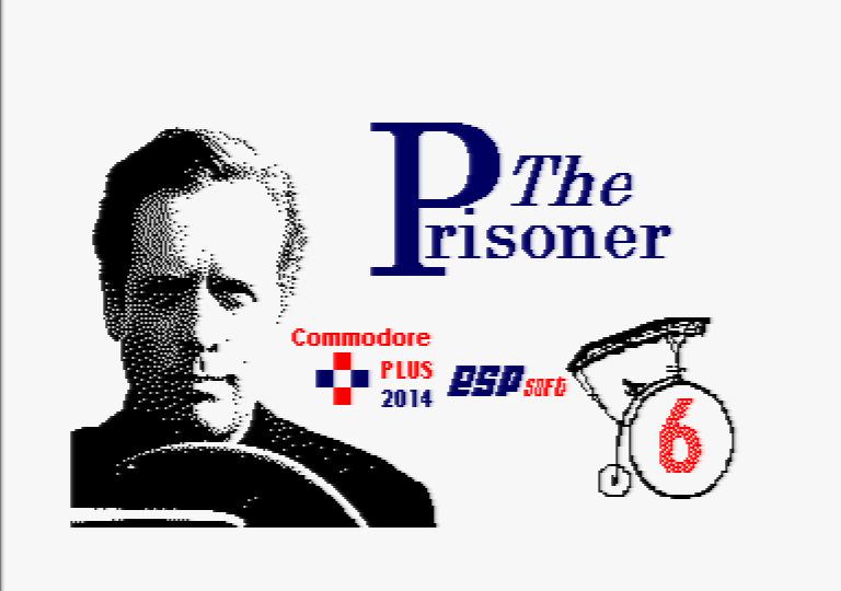loading screen of the Amstrad CPC text adventure game : the Prisoner