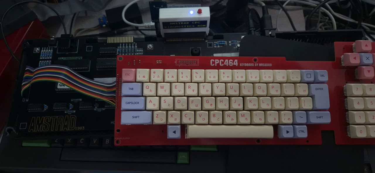 board of the Cherry keyboard for Amstrad CPC 464