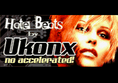 screenshot of the Hate Beats demo by Ukonx