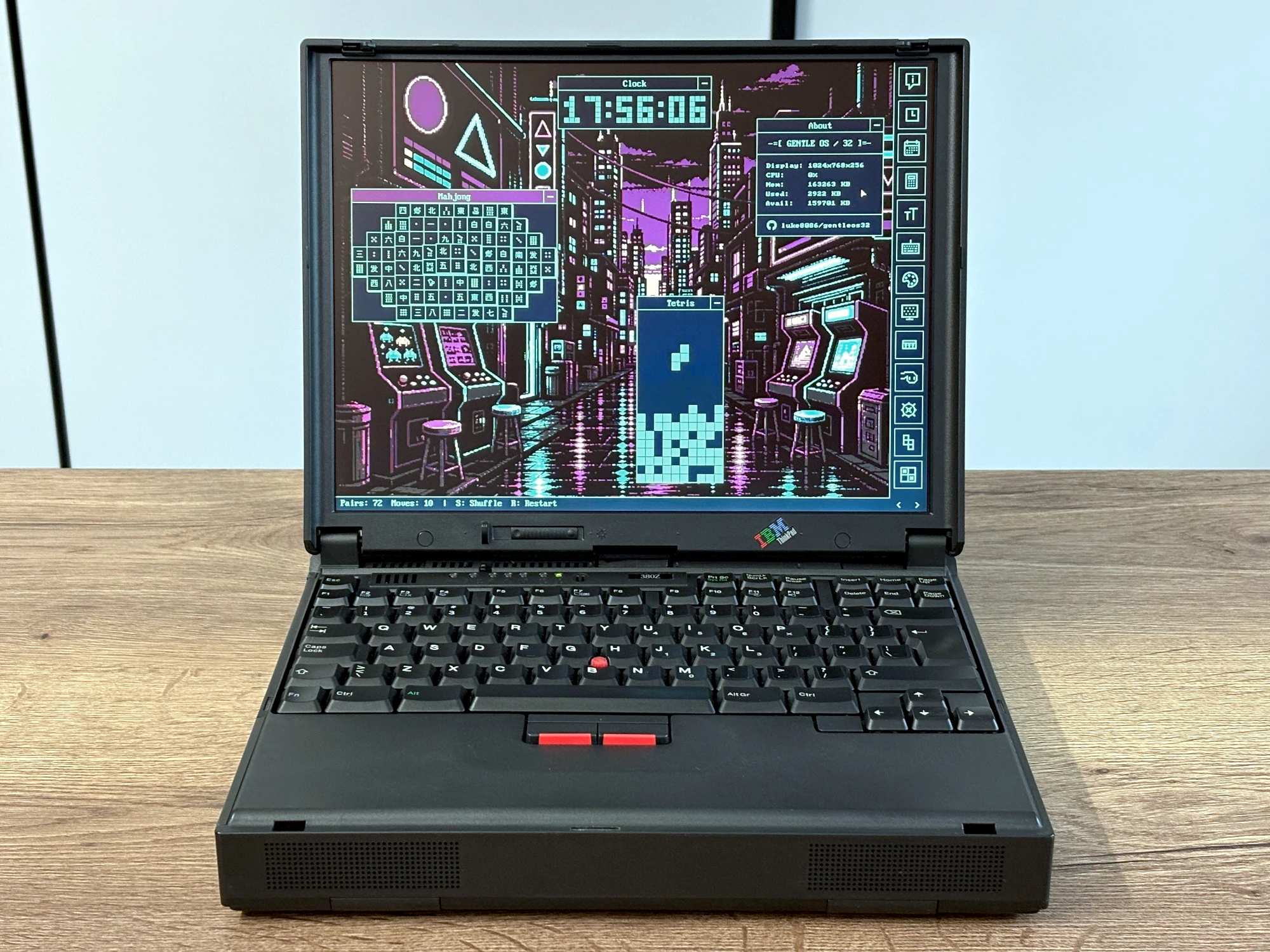 GentleOS/32 on VGA