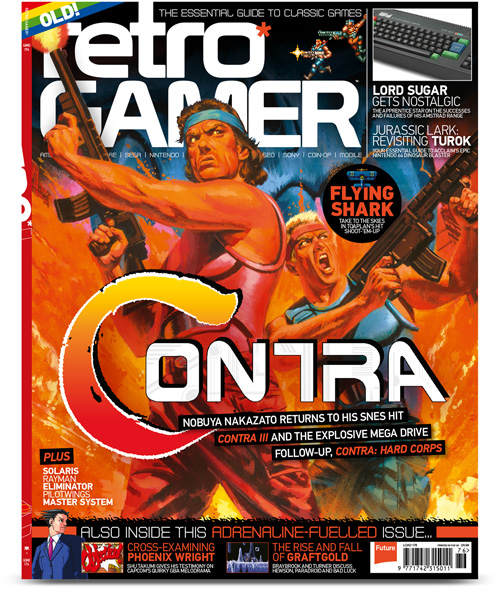 revue Retro Gamer pour les 50 ans d'histoire de la société Amstrad