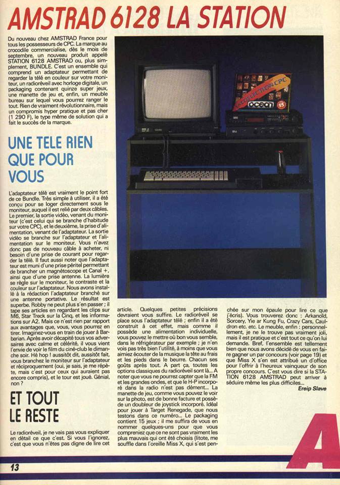 meuble Amstrad pour CPC, CT-1 et MP-3