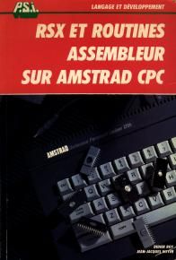 couverture du livre RSX et routines assembleur sur Amstrad CPC